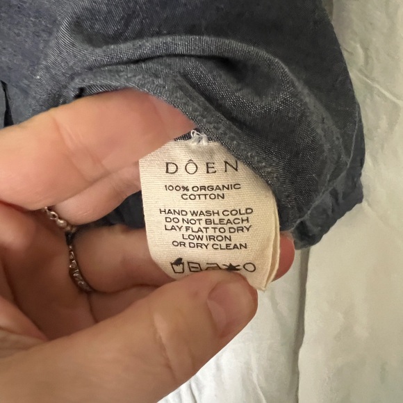 Doen Ojai Top Blue Chambray - Picture 5 of 6